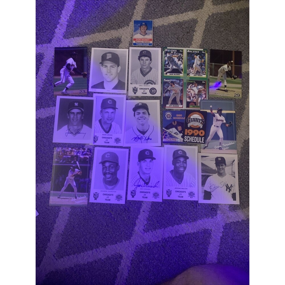MLB 1990s Baseball  Memorabilia Collection